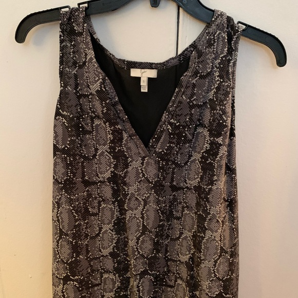 Joie Tops - Joie snakeskin print tank